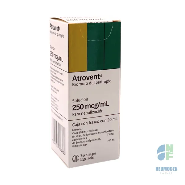 Caja con frasco con 20 ml