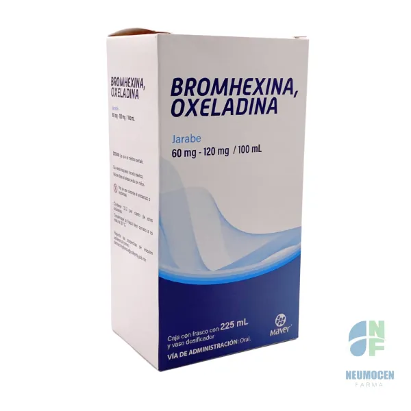 Caja con un frasco con 225 ml y vaso dosificador