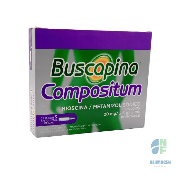 Caja con 3 ampolletas de 5 ml