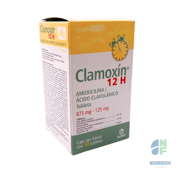 Caja con frasco con 10 tabletas