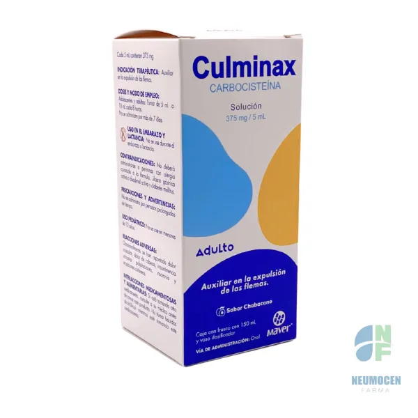 Caja con frasco con 150 ml y vaso dosificador