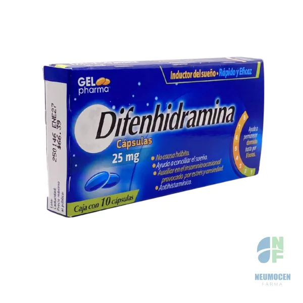 Presentación en caja con 10 cápsulas