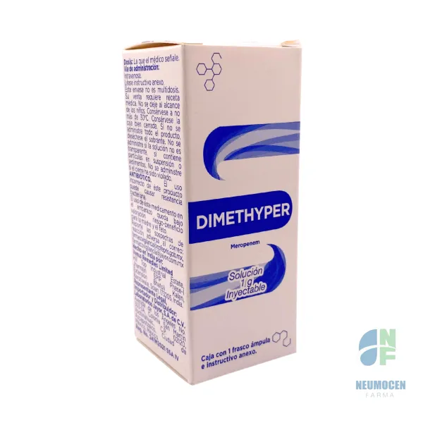 Caja con un frasco ámpula e instructivo anexo