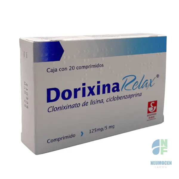 Presentación en caja con 20 comprimidos