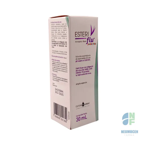 Caja con frasco atomizador con 30 ml