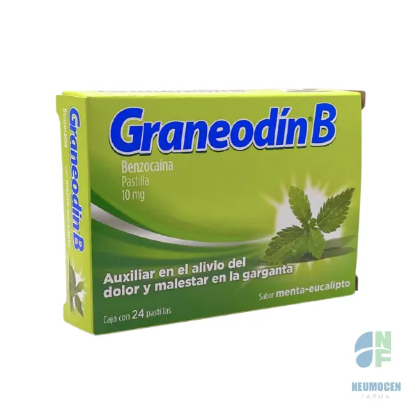 Presentación en caja con 24 pastillas