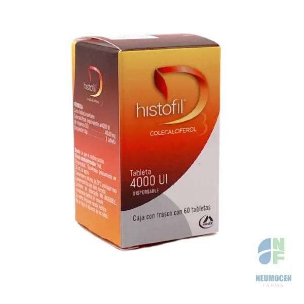 Caja con frasco con 60 tabletas