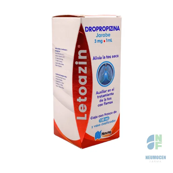 Caja con frasco con 120 ml y vaso dosificador