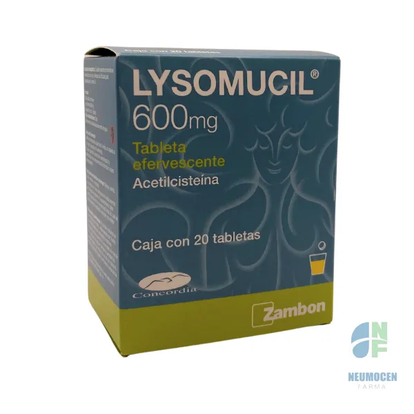 Presentación en caja con 20 tabletas efervescentes