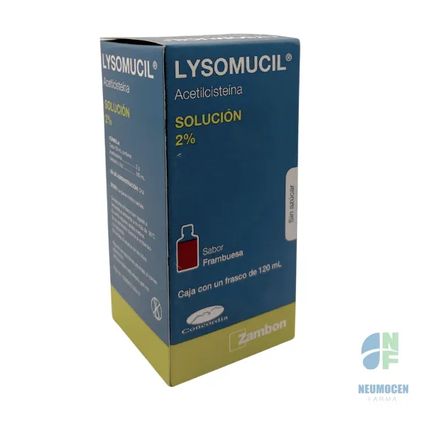 Caja con un frasco de 120 ml