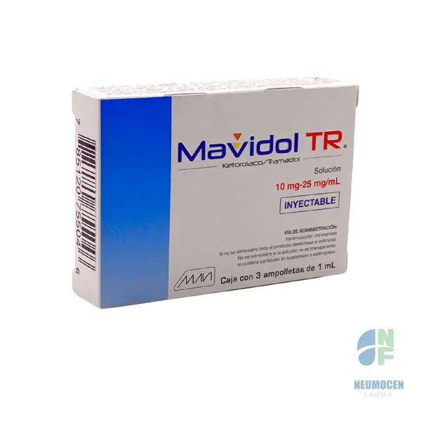 Caja con 3 ampolletas de 1 ml