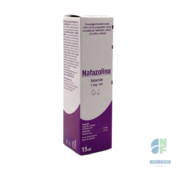 Caja con un frasco atomizador con 15 ml