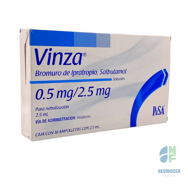 Caja con 10 ampolletas con 2.5 ml