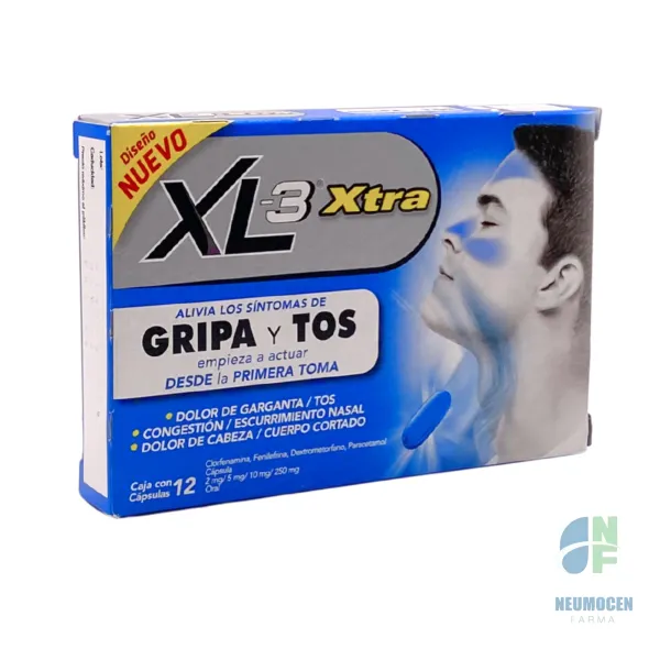 Presentación en caja con 12 cápsulas