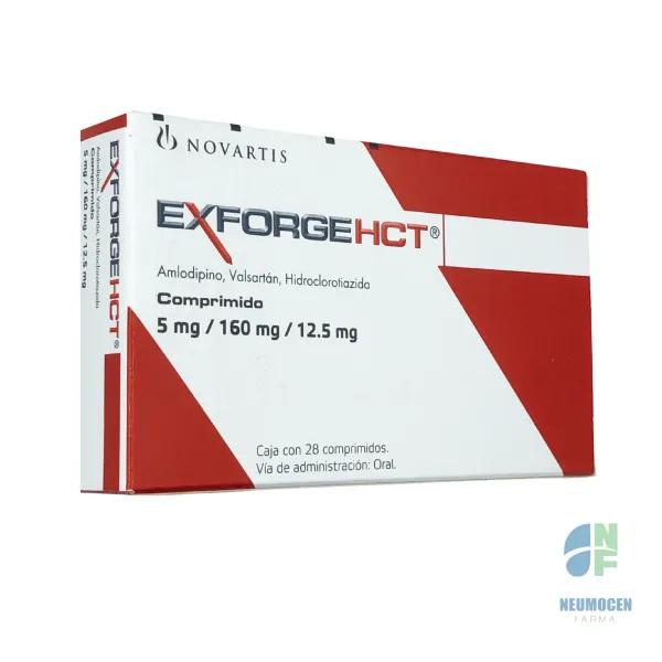 Presentación en caja con 28 comprimidos