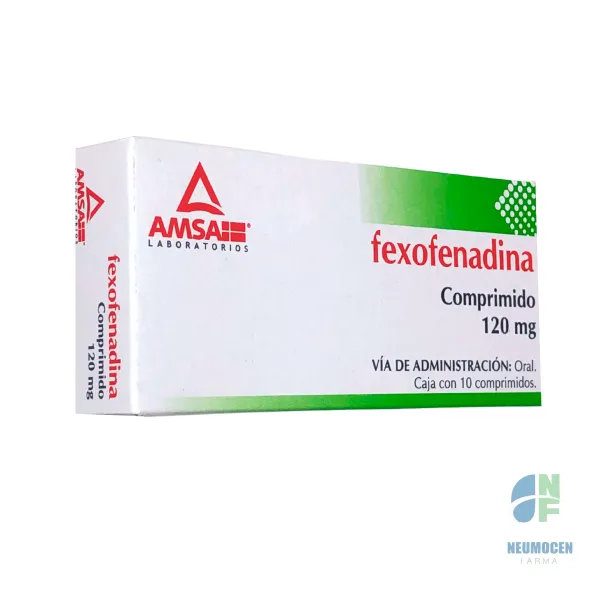 Presentación en caja con 10 comprimidos