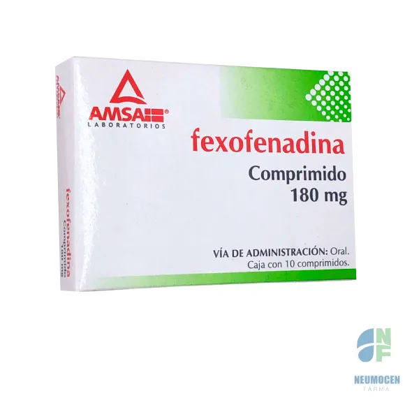 Presentación en caja con 10 comprimidos