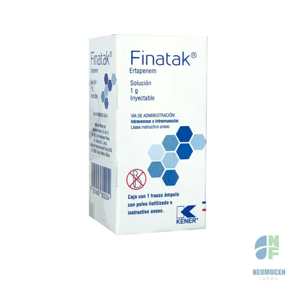 Caja con 1 frasco ámpula con polvo liofilizado e instructivo anexo.