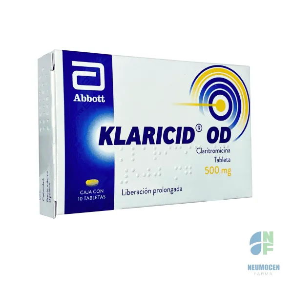 Presentación en caja con 10 tabletas