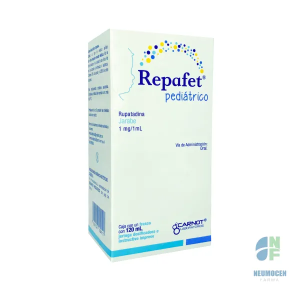 Caja con un frasco con 120 ml, jeringa dosificadora e instructivo impreso