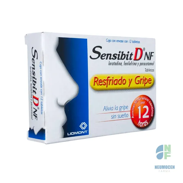 Presentación en caja con 12 tabletas