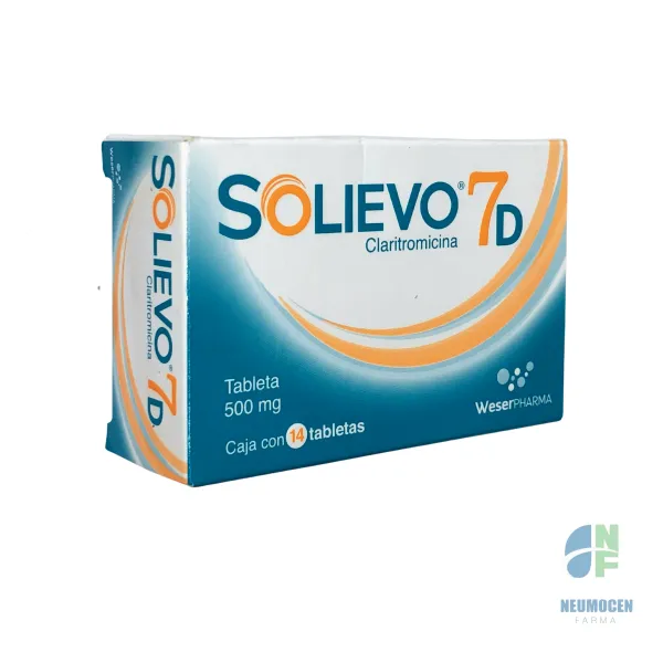 Presentación en caja con 14 tabletas