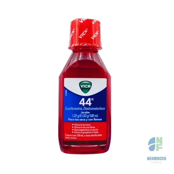 Frasco con 120 ml y vaso dosificador sabor fresa