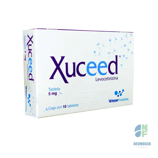 Presentación en caja con 10 tabletas