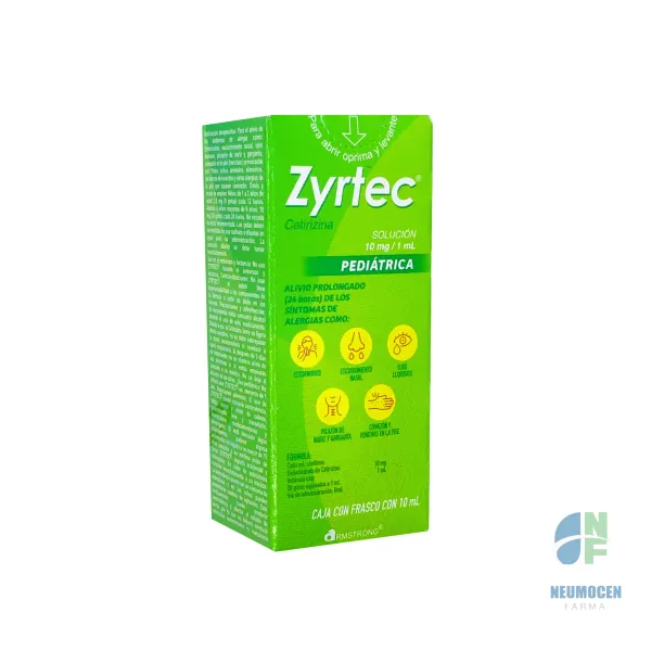 Caja con frasco con 10 ml