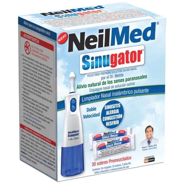 Neilmed sinugator limpiador nasal inalámbrico 
