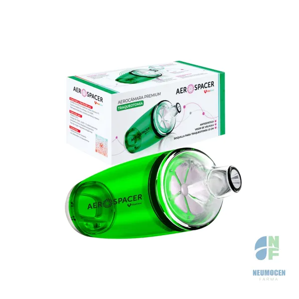 Aerocámara Premium Traqueotomía Aerospacer 