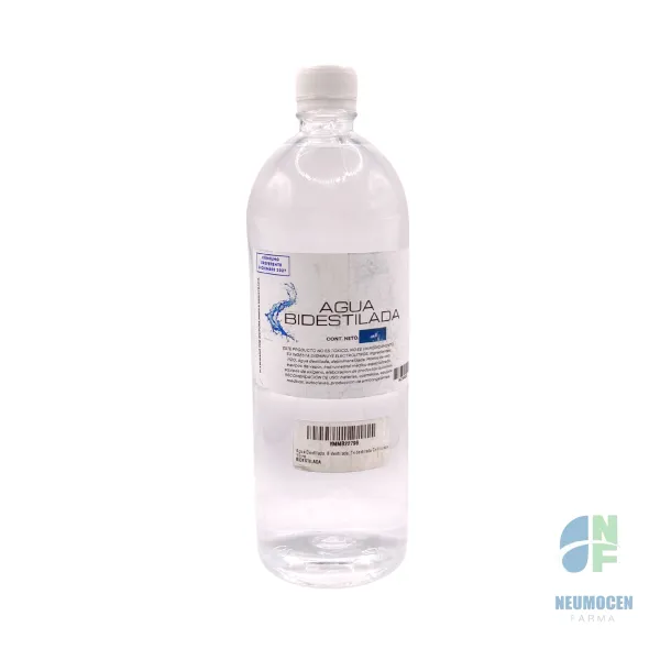 Agua bidestilada biopura 1 L