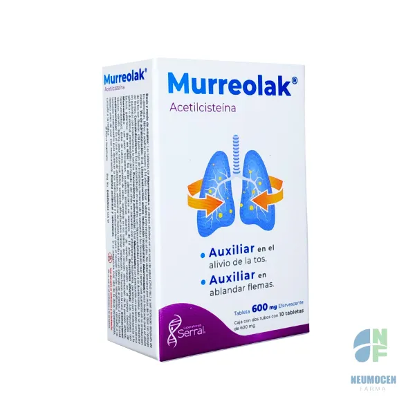 Caja con dos tubos con 10 tabletas 