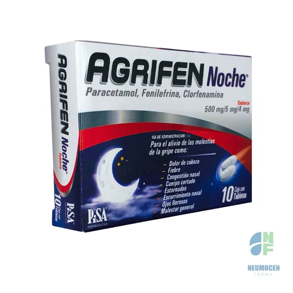 Presentación en caja con 10 tabletas