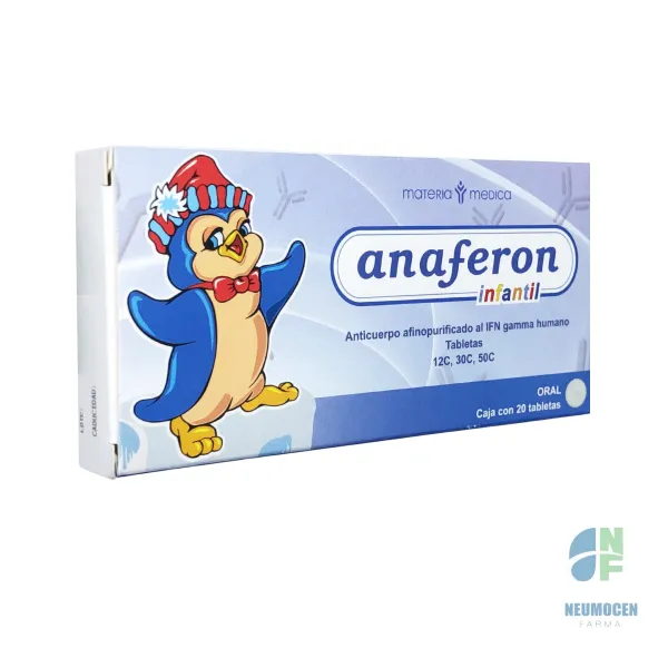 Presentación en caja con 20 tabletas