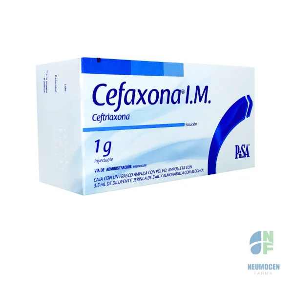 Caja con un frasco ámpula con polvo, ampolleta con 3.5 ml de diluyente, jeringa de 5 ml y almohadilla con alcohol