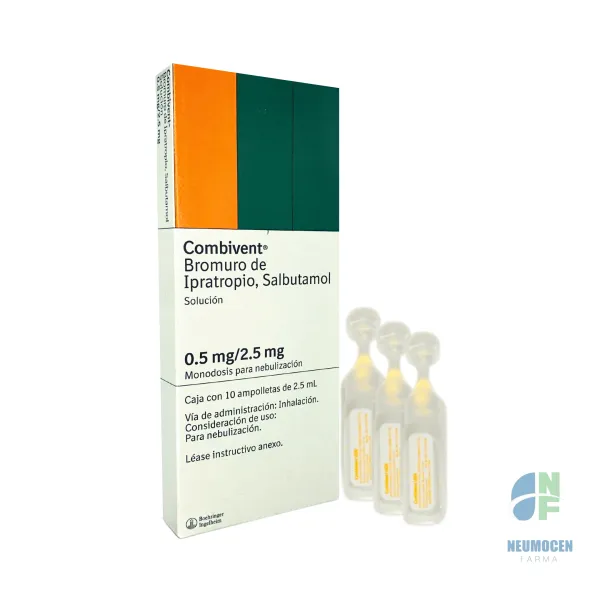 Caja con 10 ampolletas con 2.5 ml