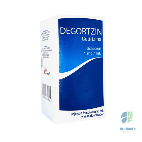 Caja con frasco con 50 ml y vaso dosificador