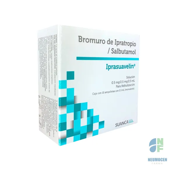 Caja con 10 ampolletas con 2.5 ml (monodosis)