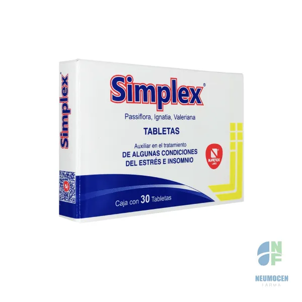 Presentación en caja con 30 tabletas