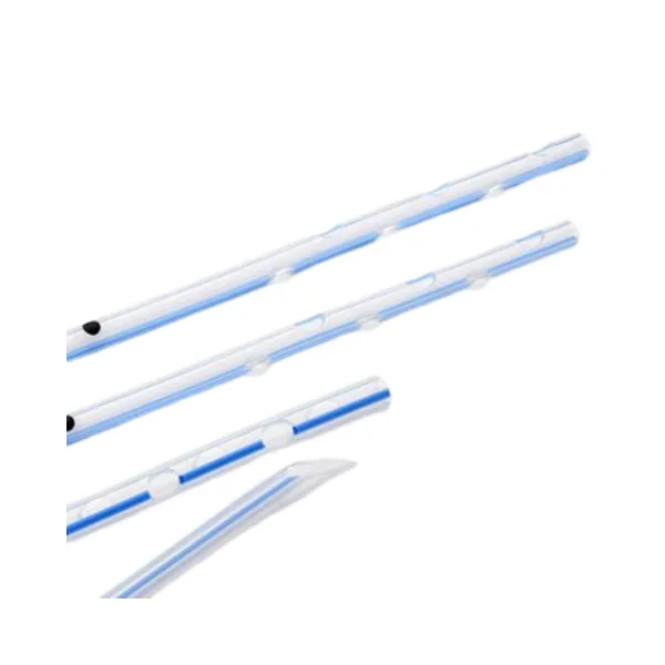 Catéteres torácicos de silicona rectos