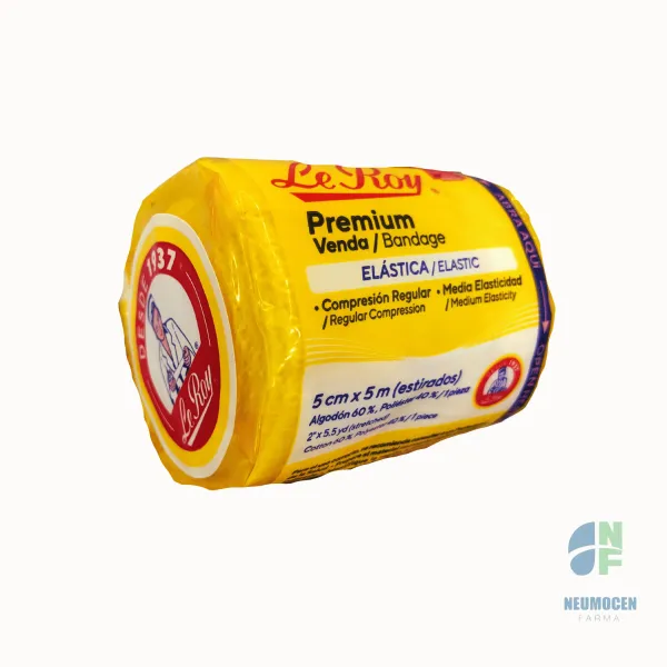Venda Elástica Le Roy 5cm x 5m