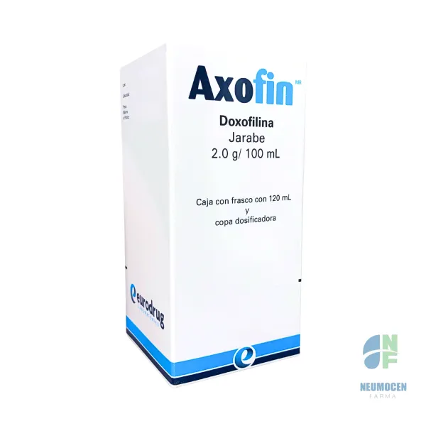 Caja con frasco con 120 ml y copa dosificadora