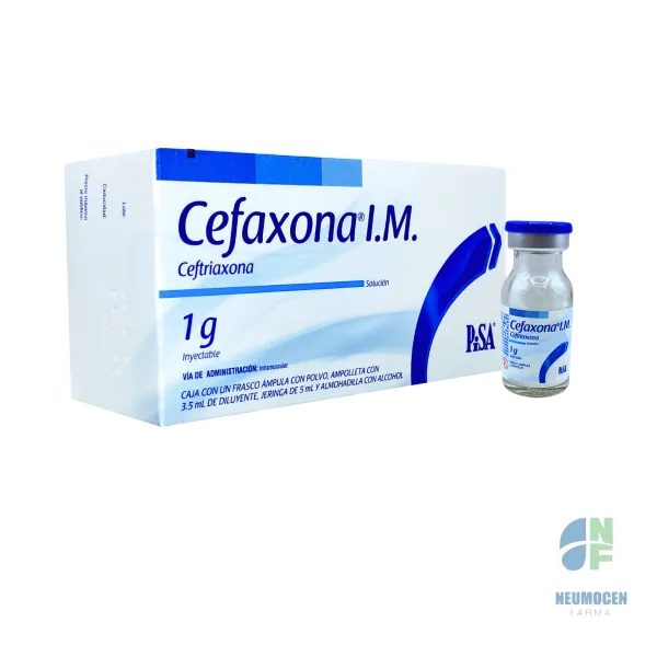 Caja con un frasco ámpula con polvo, ampolleta con 3.5 ml de diluyente, jeringa de 5 ml y almohadilla con alcohol