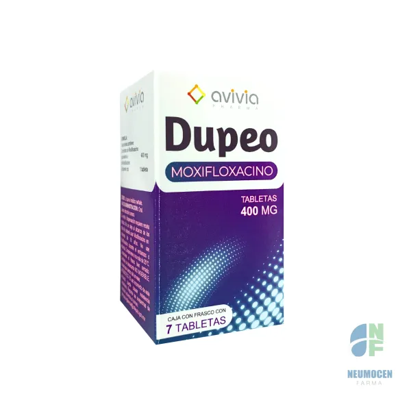 Caja con frasco con 7 tabletas