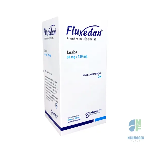 Caja conteniendo un frasco con 225 ml y medida dosificadora