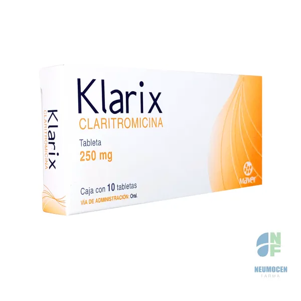 Presentación en caja con 10 tabletas