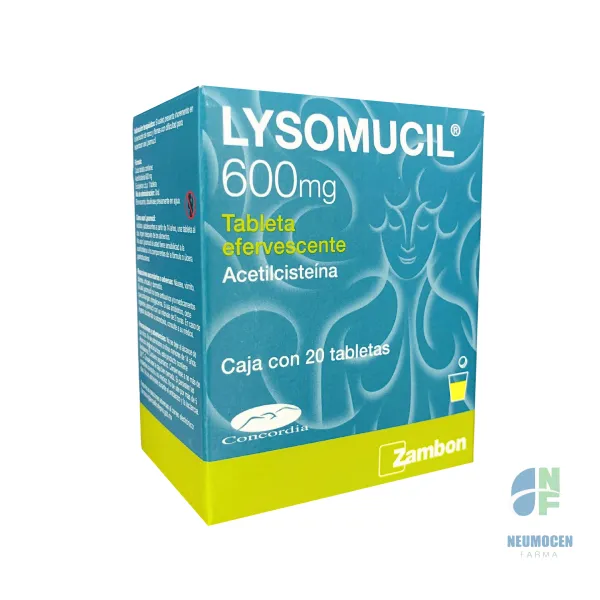 Presentación en caja con 20 tabletas efervescentes