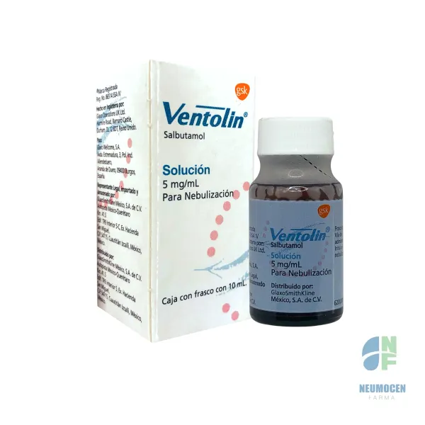 Caja con frasco con 10 ml