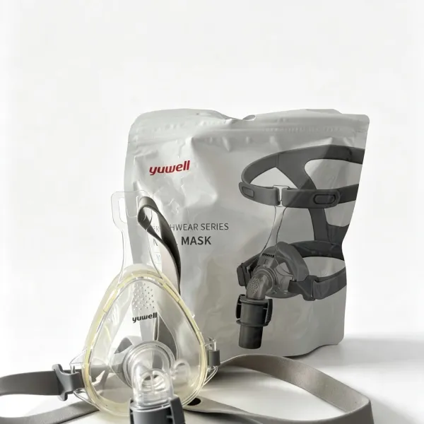 Mascarilla Oronasal Yuwell con Soporte Frontal 